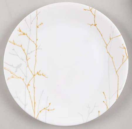 Gilded Woods Bread & Butter Plate