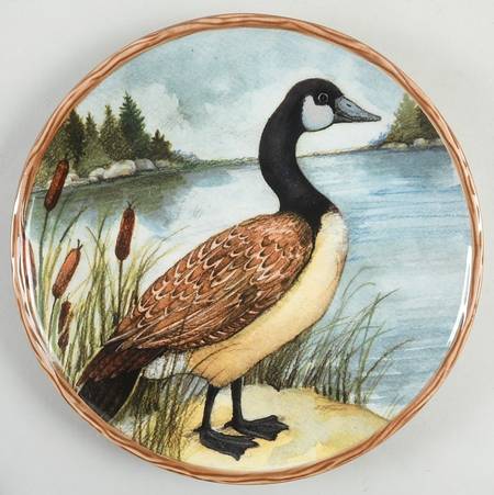 Lake Life Salad/Dessert Plate