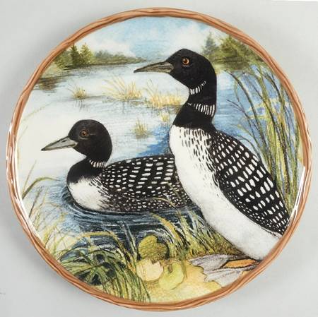 Lake Life Salad/Dessert Plate