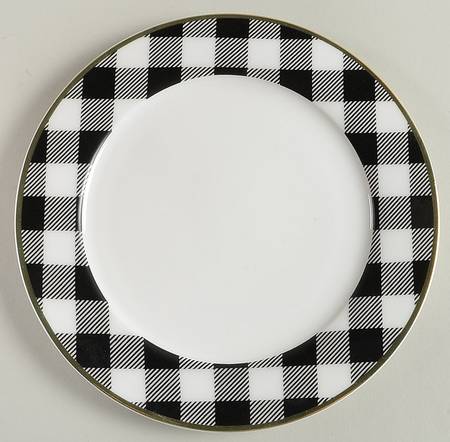 Buffalo Check Salad Plate