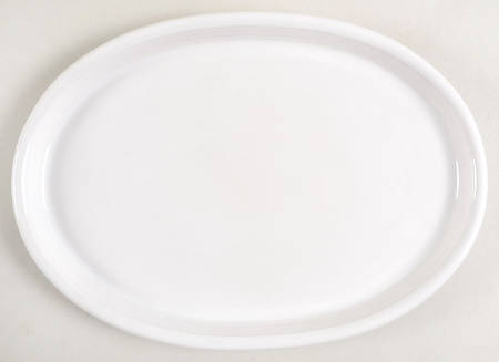 Farmhouse White Sandwich Plate