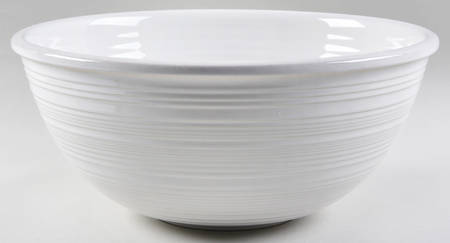 Farmhouse White 15" Round Serving Bowl