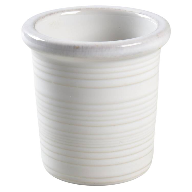 Farmhouse White Honey Pot No Lid