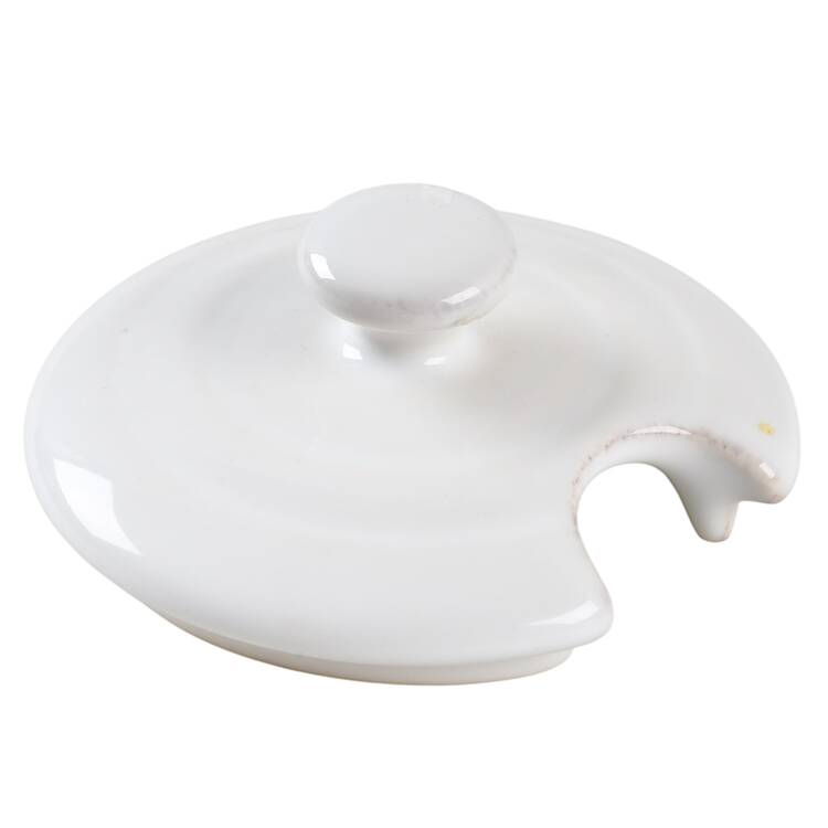 Farmhouse White Lid for Honey Pot