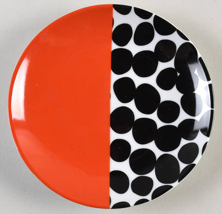 Geo Dot Appetizer Plate