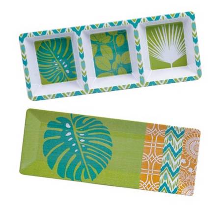 Paradise (Melamine) 3-Part Relish