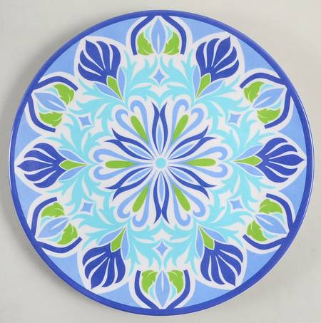 Mediterranean (Melamine) Salad Plate