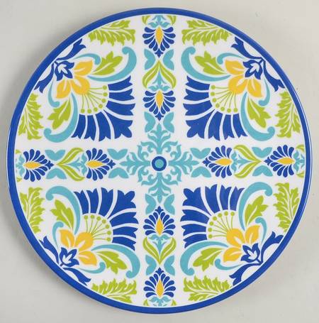 Mediterranean (Melamine) Salad Plate