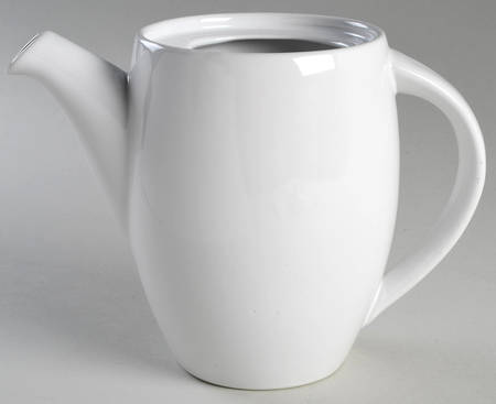 Just White Teapot No Lid