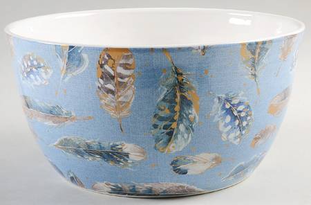 Indigold 11" Round Serving Bowl