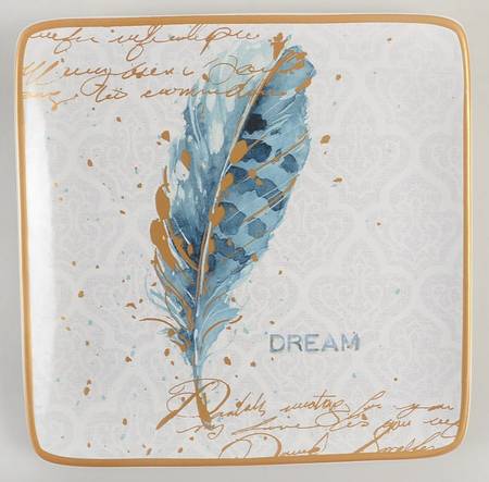 Indigold Square Salad/Dessert Plate