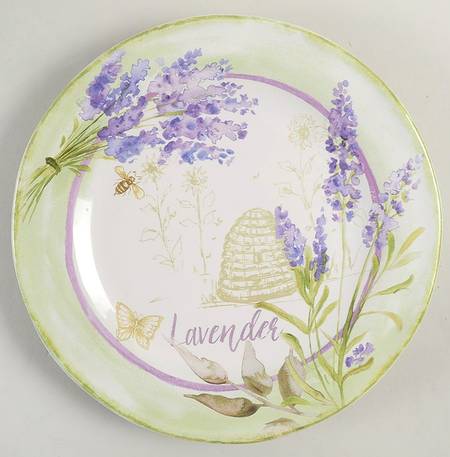Herbes de Provence Salad/Dessert Plate
