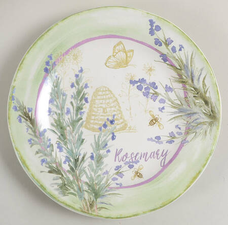 Herbes de Provence Salad/Dessert Plate