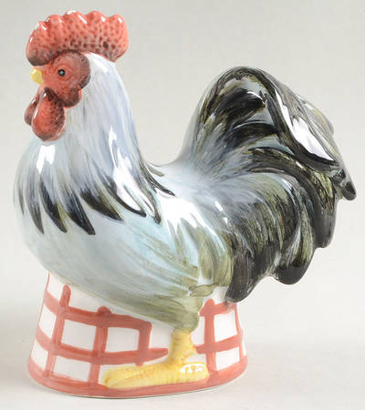 Farm House Rooster Figural Pepper Shaker
