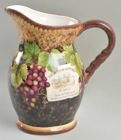 Gilded Wine 88 Oz Pitcher