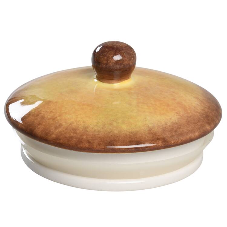 Gilded Wine Lid for Medium Canister