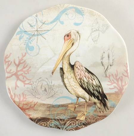 Coastal View Canape Plate