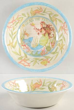 Sea Beauty Melamine All Purpose Bowl