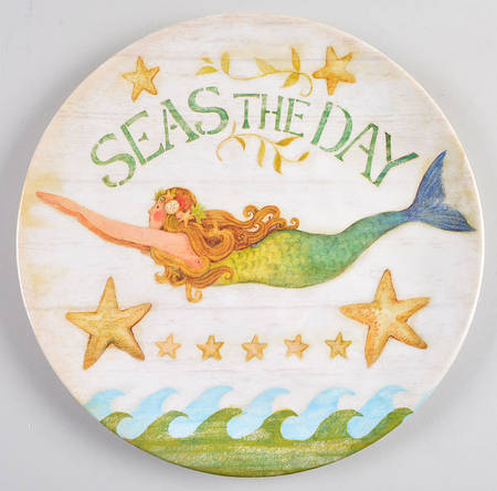 Sea Beauty Melamine Dinner Plate
