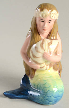 Sea Beauty Figural Salt Shaker