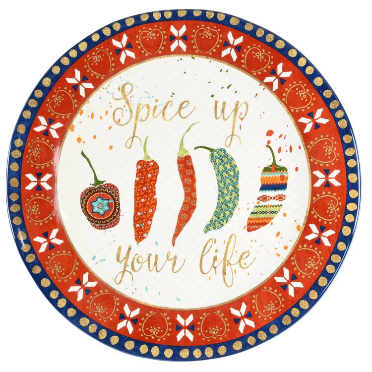 Monterrey 13" Chop Plate (Round Platter)