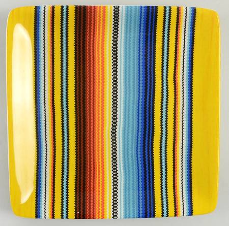Pinata Square Canape Plate