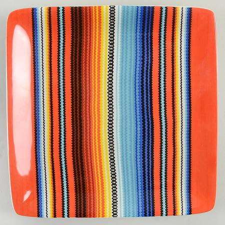 Pinata Square Canape Plate