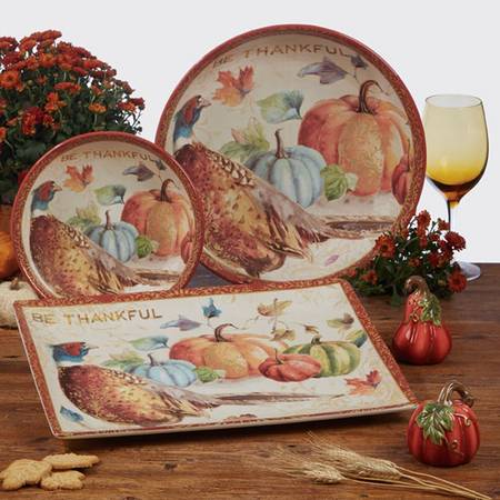 Fall Inspiration 13" Pasta Serving Bowl