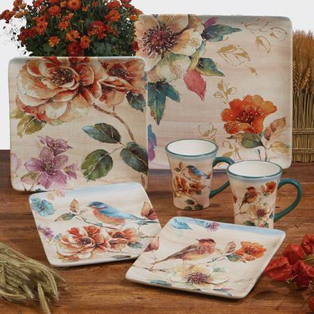 Spice Nature Square Dinner Plate