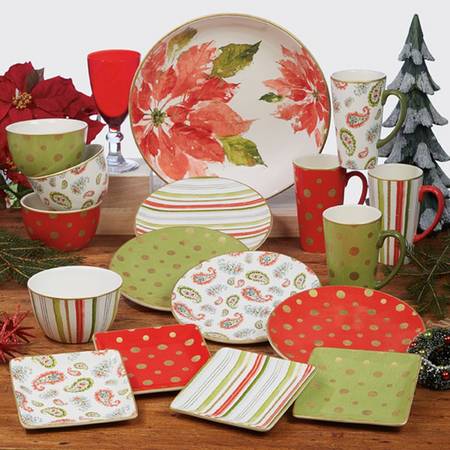 Home for the Holidays Salad/Dessert Plate