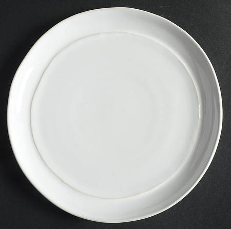 C7I4 White Salad Plate