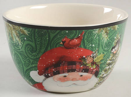 Winter's Plaid Individual Ice Cream Dish