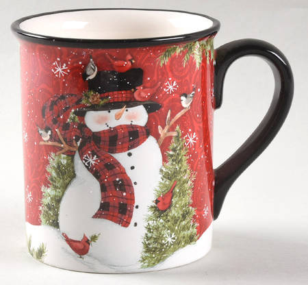 Winter's Plaid Mug