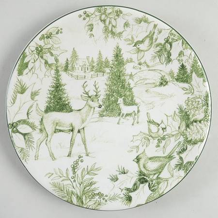 Winter Field Notes Canape Plate