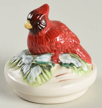 Plaid Tidings Lid for Sugar Bowl