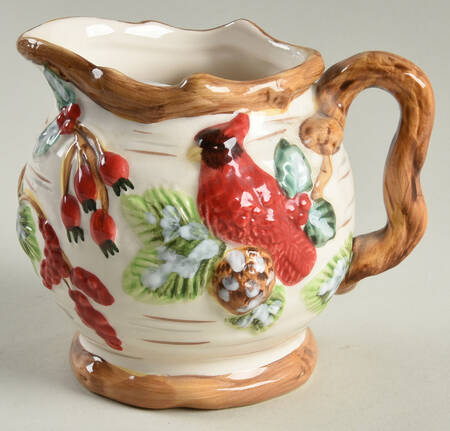 Plaid Tidings Creamer