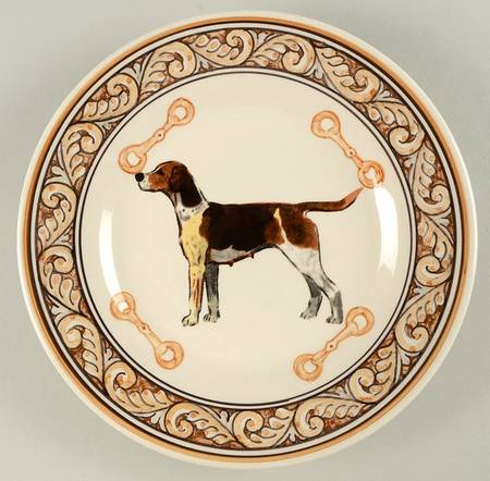 Heritage Hounds Salad/Dessert Plate