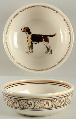 Heritage Hounds Coupe Cereal Bowl