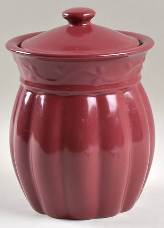 Berry Large Canister & Lid, No Metal Stand