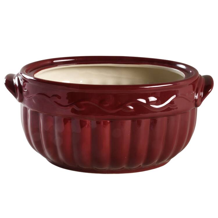Berry 3 Qt Oval Covered Casserole No Lid