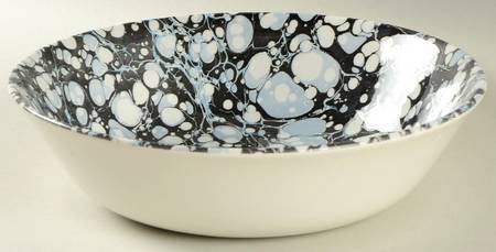 Bookbinder Black Soup/Cereal Bowl