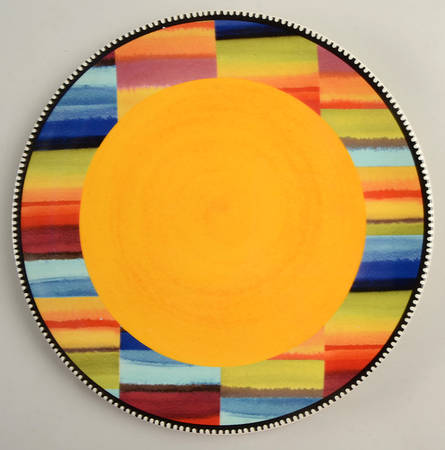Desert Paintbrush Salad Plate