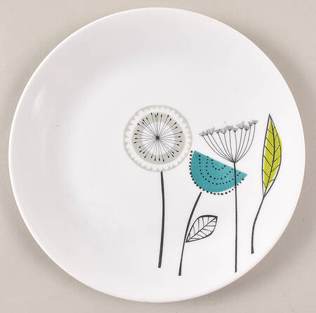 Abstract Meadow Luncheon Plate