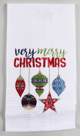 Table Linens & Accessories Waffle Weave Cloth Dish Towel by C&F Enterprises