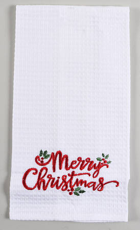 Table Linens & Accessories Waffle Weave Cloth Dish Towel by C&F Enterprises