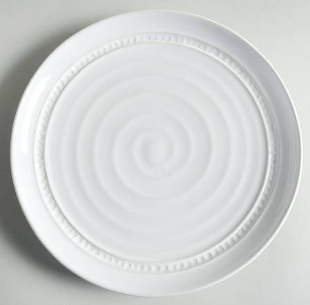 C7I10 White Salad Plate