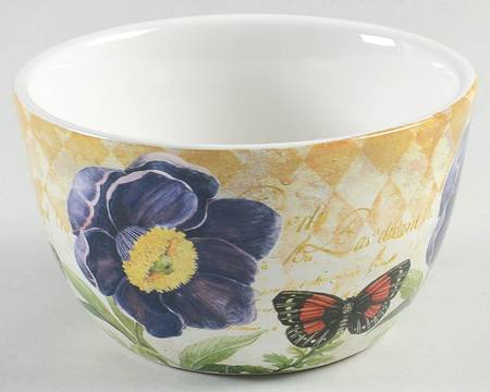 Poppy Garden Individual Ice Cream Dish