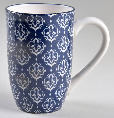 Blue Indigo Latte Mug