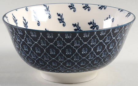 Blue Indigo Individual Ice Cream Dish
