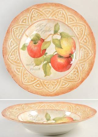 Tuscan Fruit 14" Pasta Serving Bowl